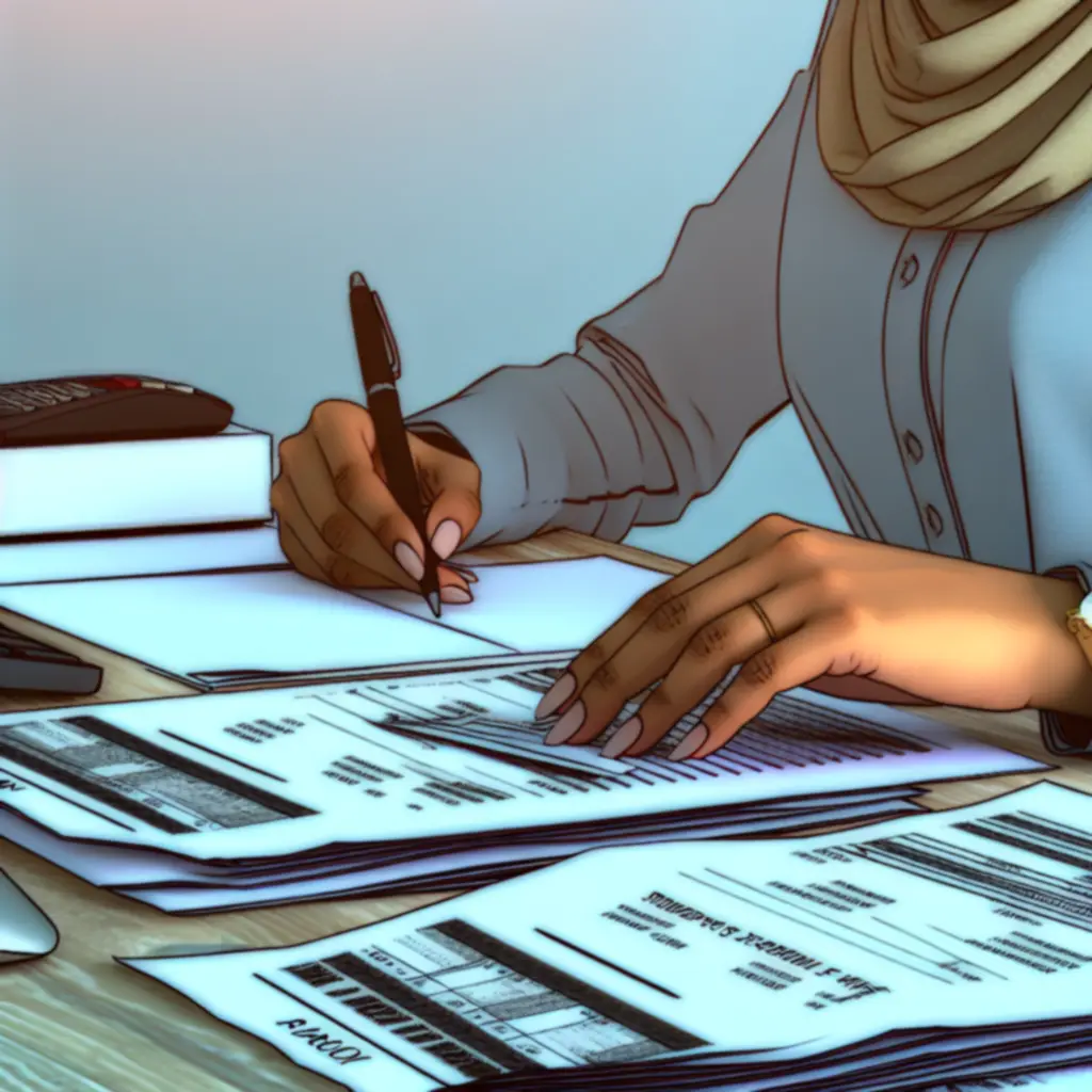 Poste de travail dédié à la gestion de la paie et des ressources humaines